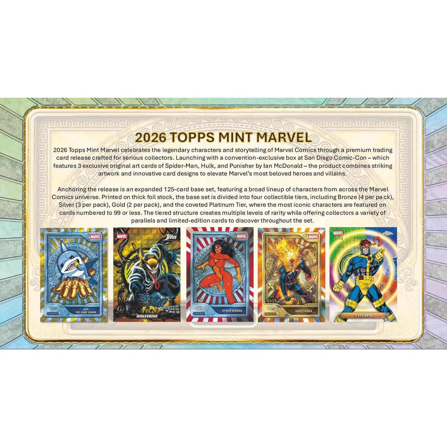 2026 Topps Marvel Mint Hobby Box、Topps、kayou
