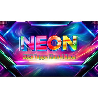 2026 Topps Marvel Neon Mega Box