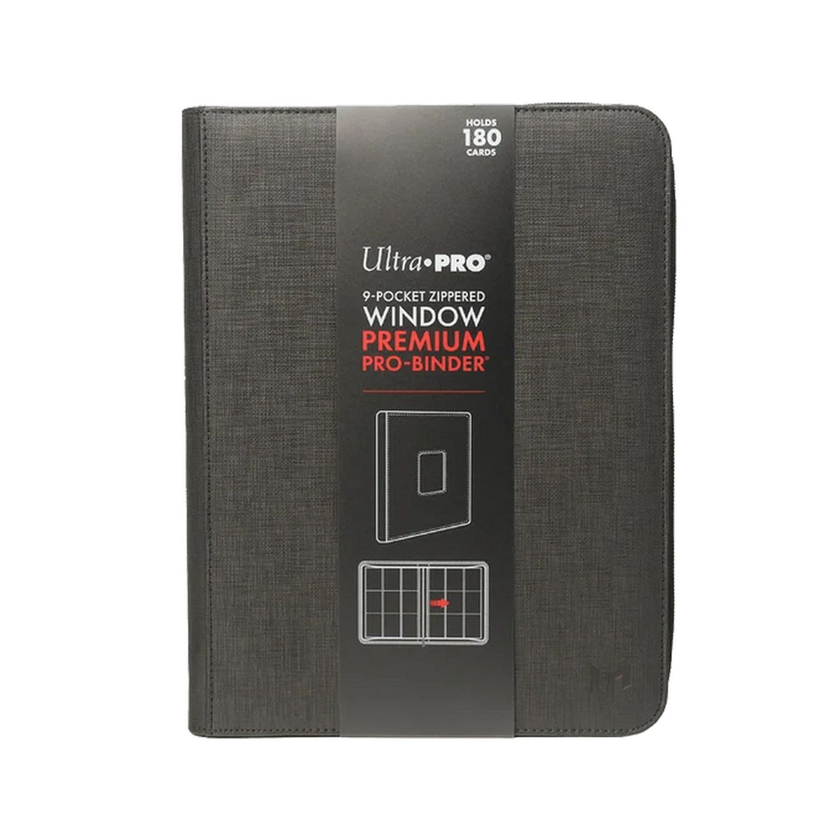Ultra Pro: 9-Pocket Zippered Window Premium PRO-Binder