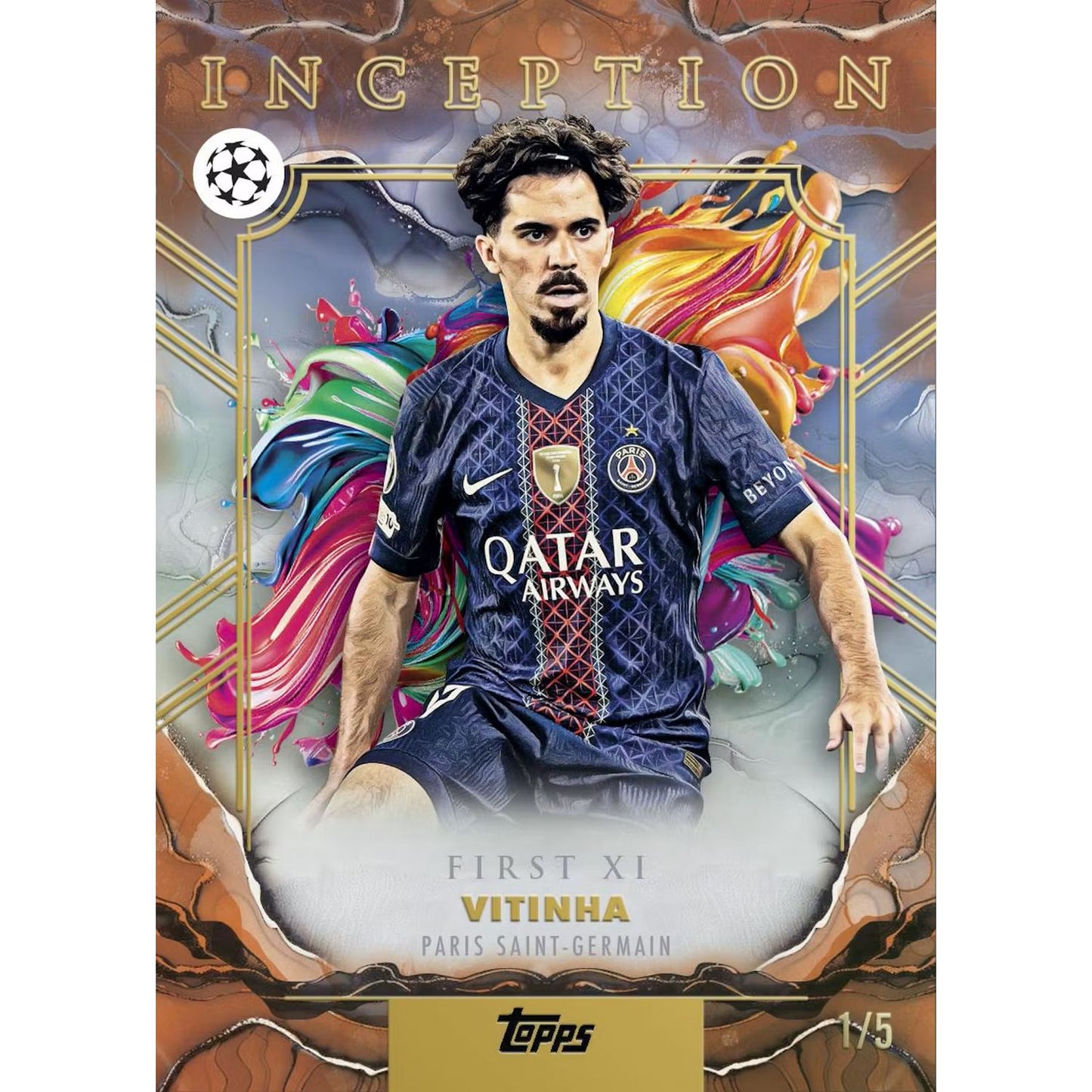 2025-26 Topps Inception UEFA Club Competitions Soccer Hobby Box