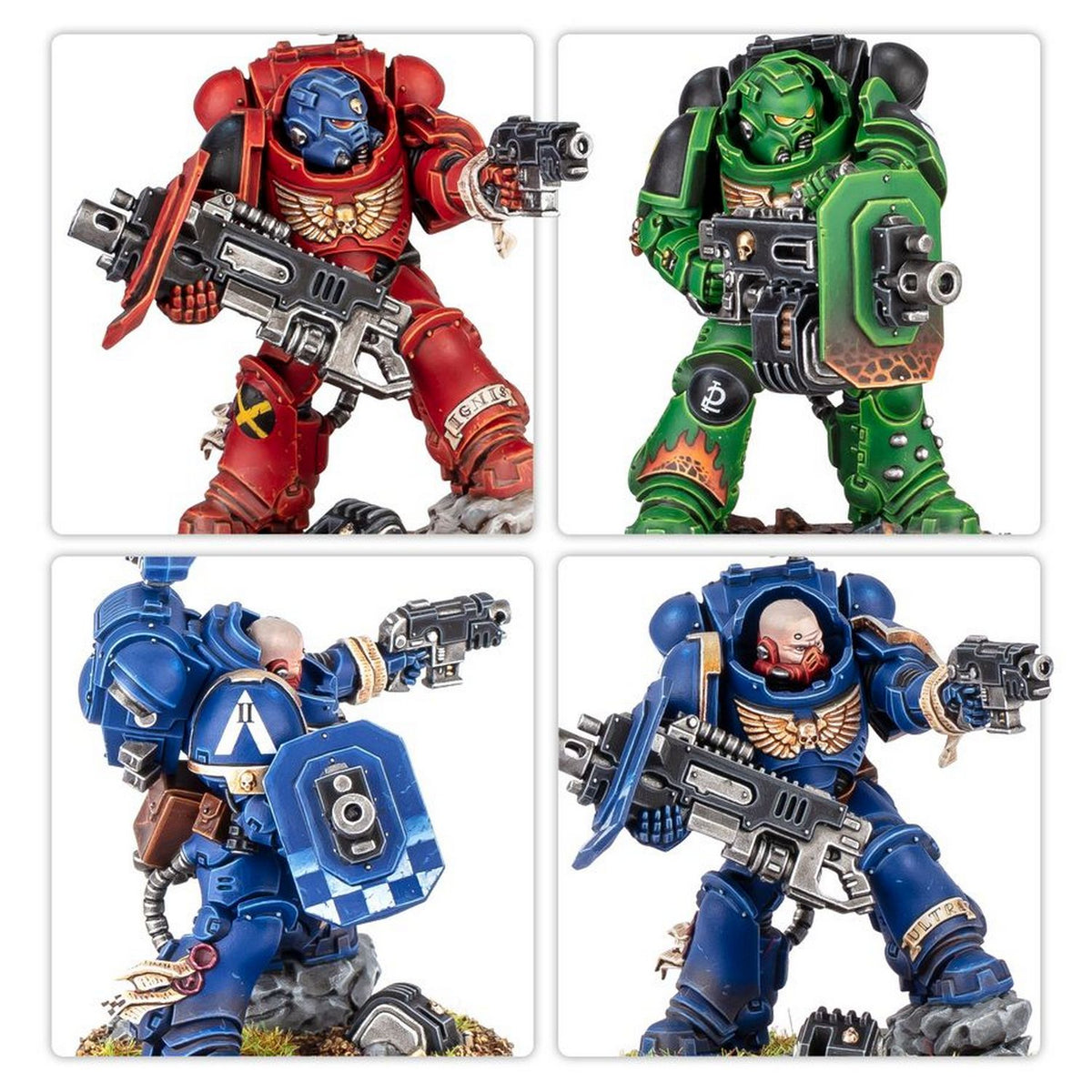 Warhammer 40K: Space Marines - Eradicator Squad with Heavy Bolters