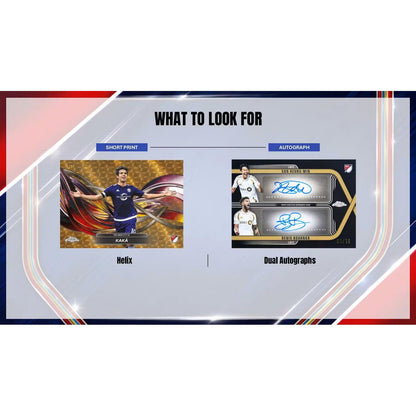 2026 Topps MLS Major League Soccer Chrome Hobby Box