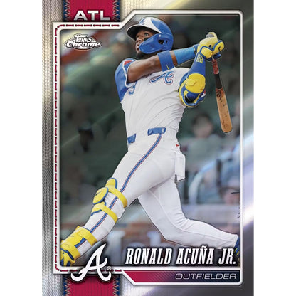 2026 Topps Chrome Baseball Mega Box