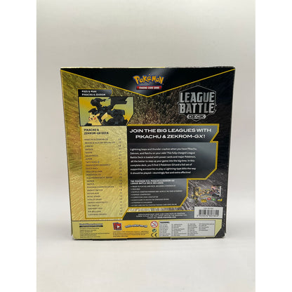 Pokemon: Pikachu & Zekrom GX League Battle Deck #2 *See Pictures for Details*