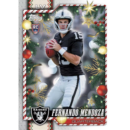 2026 Topps Holiday Football Mega Box