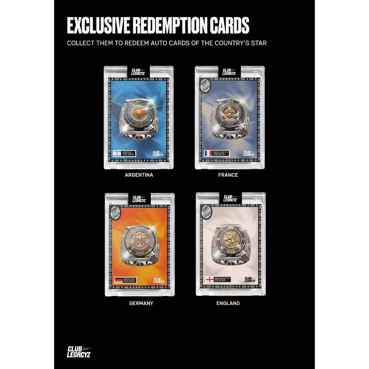2026 Club Legacyz Icons 4th Edition Soccer Hobby Box