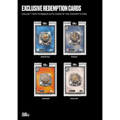 2026 Club Legacyz Icons 4th Edition Soccer Hobby Box