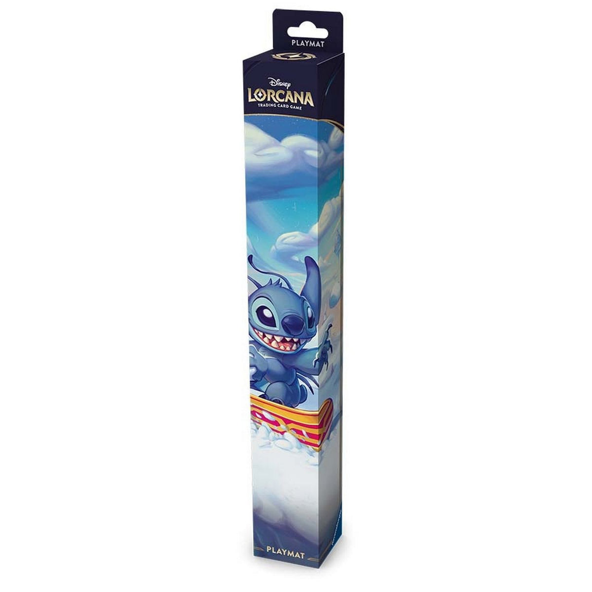 Disney Lorcana: Hyperia City Playmat (Snowboarding Stitch) *Expected Release Date 10-23-2026*