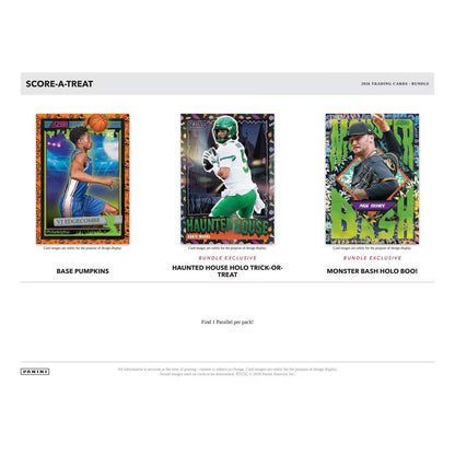 2026 Panini Score-A-Treat Halloween 40-Pack Bundle