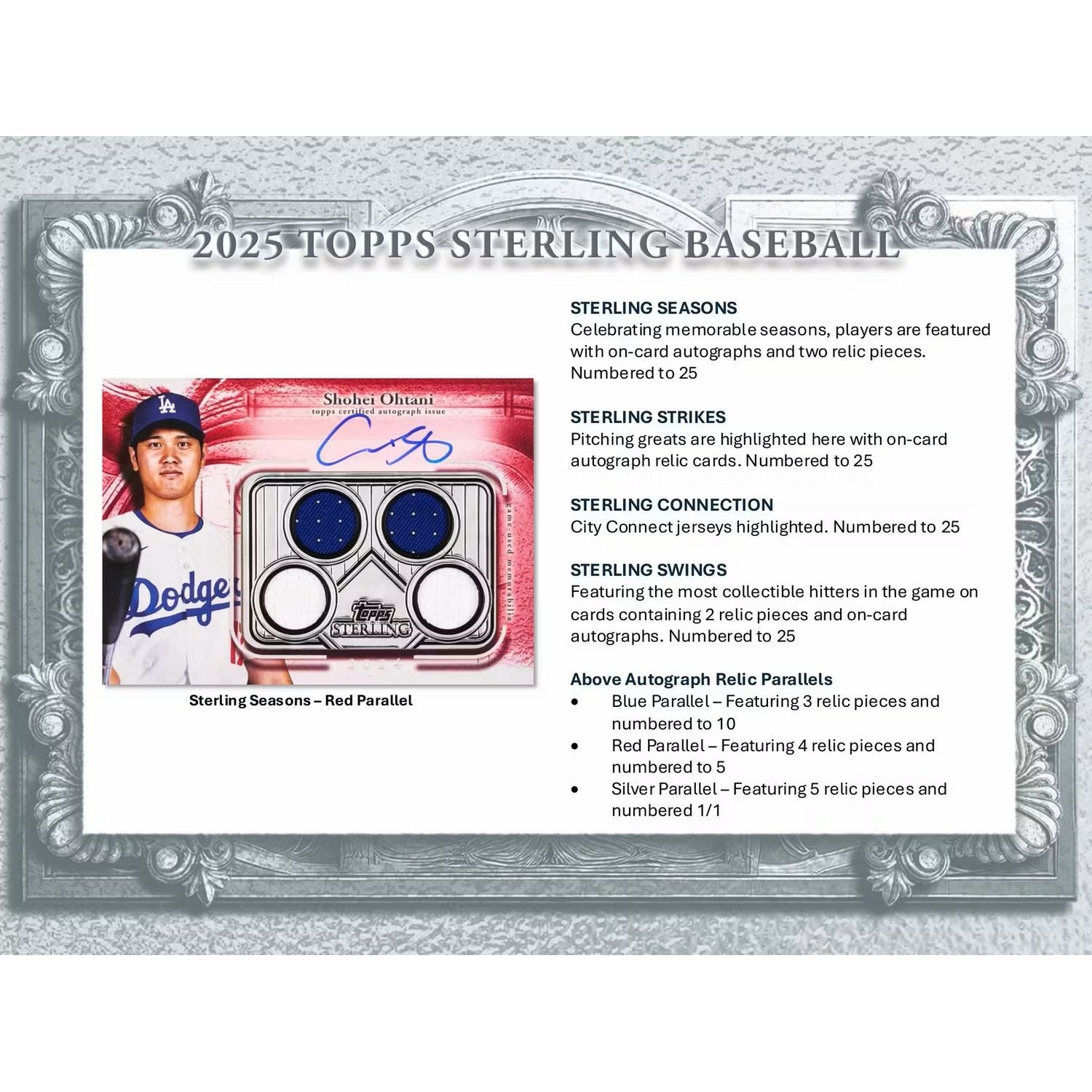 2025 Topps Sterling Baseball Hobby Box、Topps、kayou