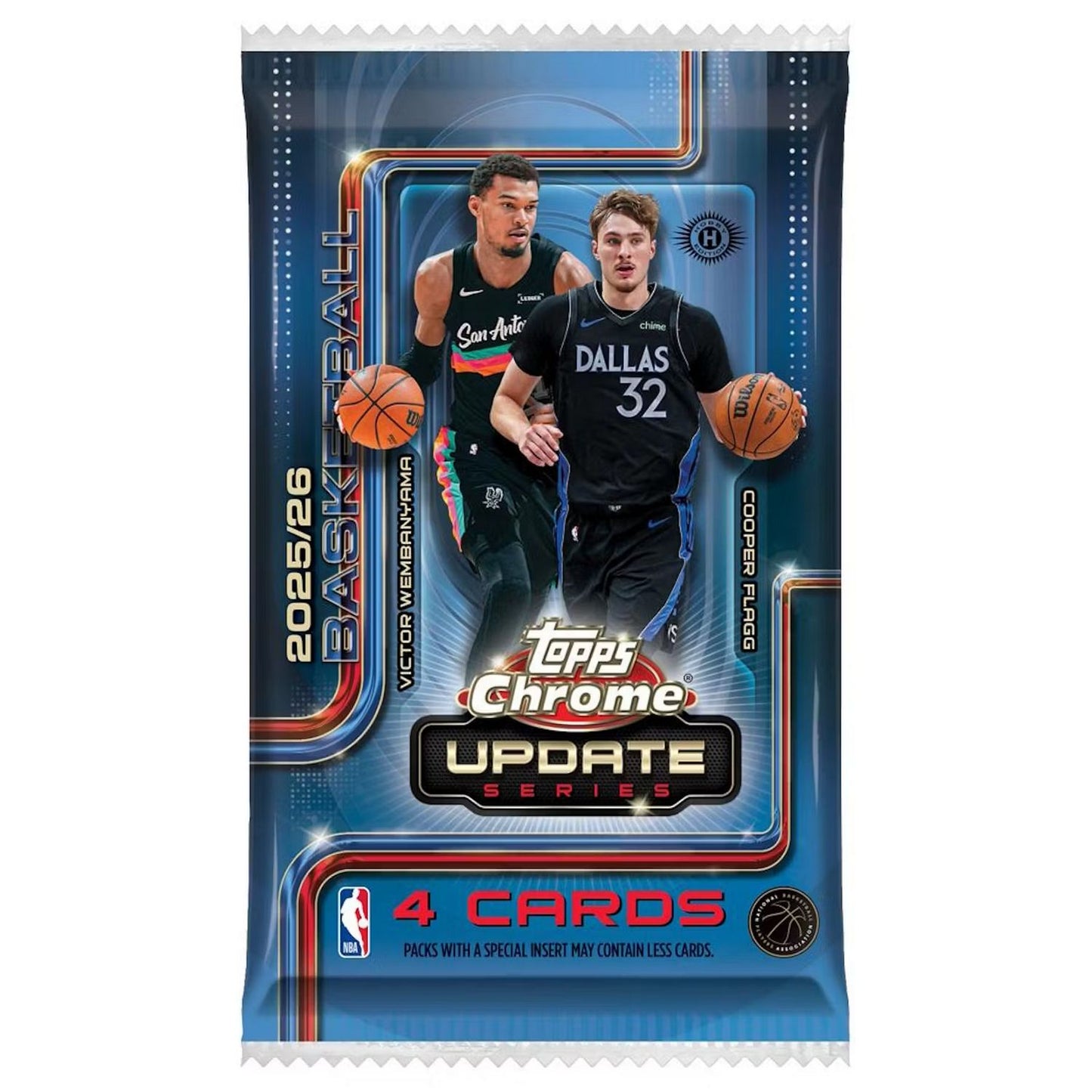 2025-26 Topps Chrome Update Series Basketball Hobby Box