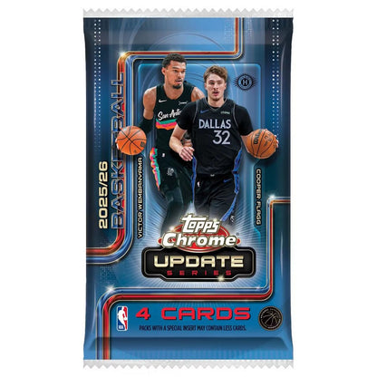 2025-26 Topps Chrome Update Series Basketball Hobby Box