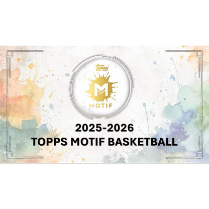 2025-26 Topps Motif Basketball Hobby 3-Box Case