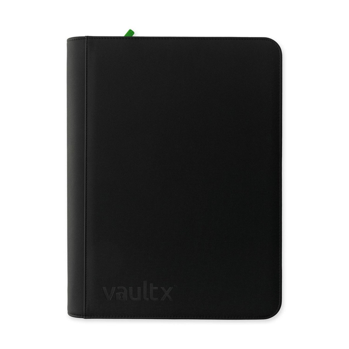 Vault X 16-Pocket Exo-Tec Zip Binder XXL (Signature Black)