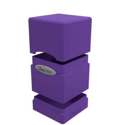 Ultra Pro Deck Box: Satin Tower (Royal Purple)
