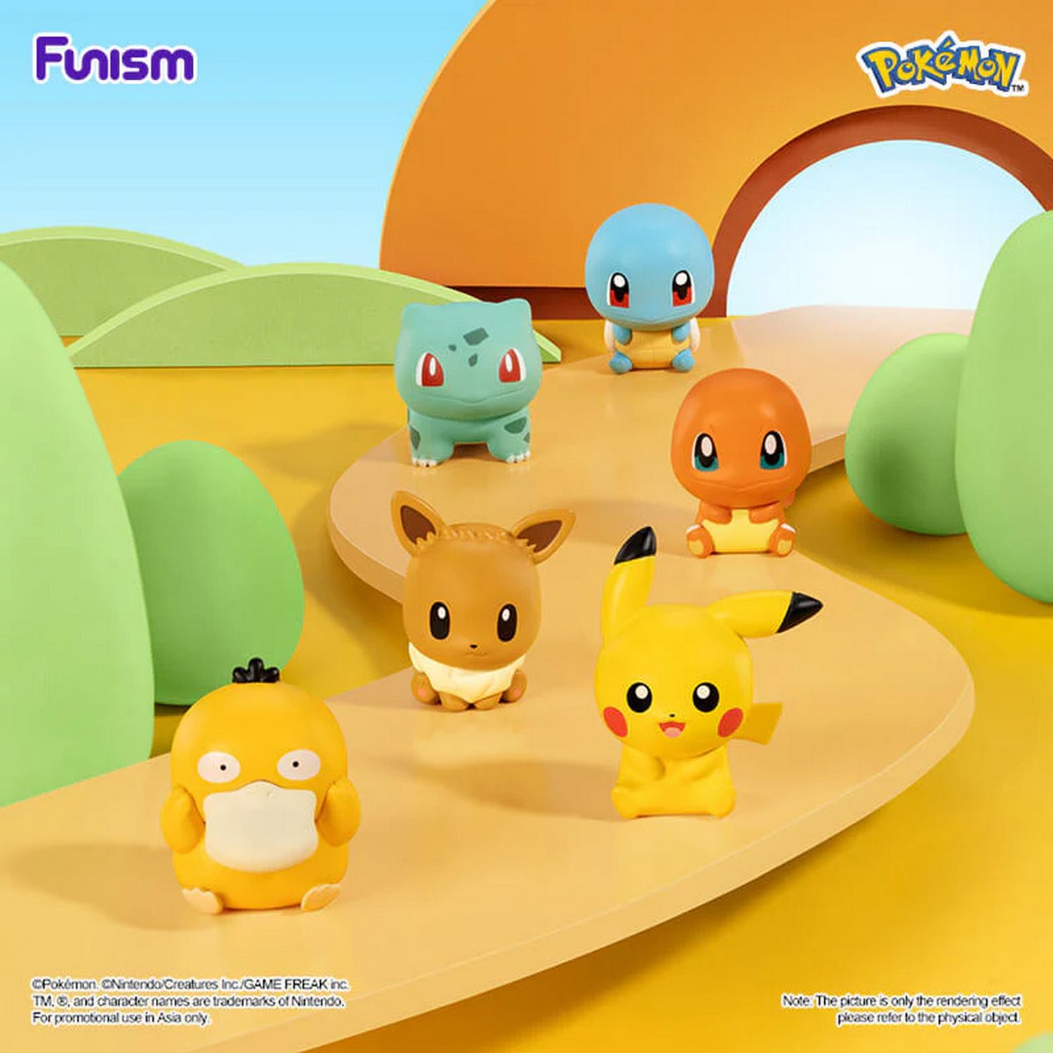 Funism Pokemon Palmsize Wonders Series 1 Figures、Funism、kayou