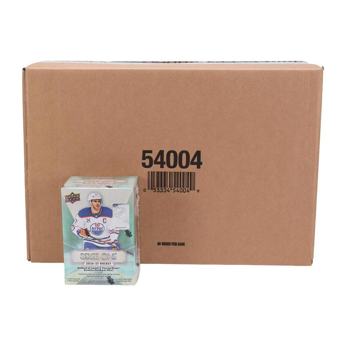 2026-27 Upper Deck Series 1 Hockey Blaster 20-Box Case