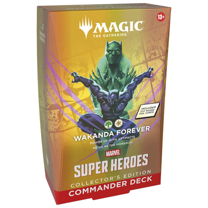 Magic the Gathering: Marvel Super Heroes Collector Commander Deck Wakanda Forever