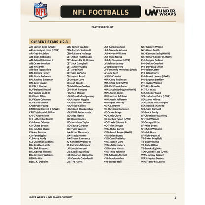 2026 Fanatics Under Wraps Autographed NFL Football Mystery Box