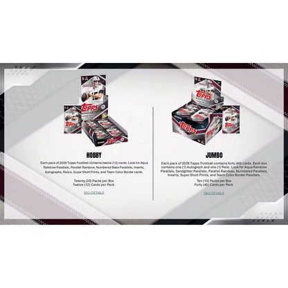 2026 Topps Flagship Football Hobby Box