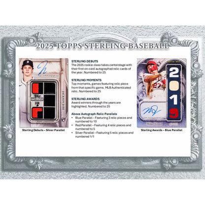 2025 Topps Sterling Baseball Hobby Box