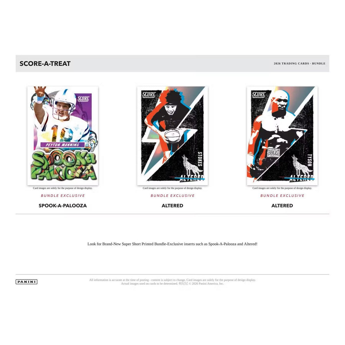 2026 Panini Score-A-Treat Halloween 40-Pack Bundle