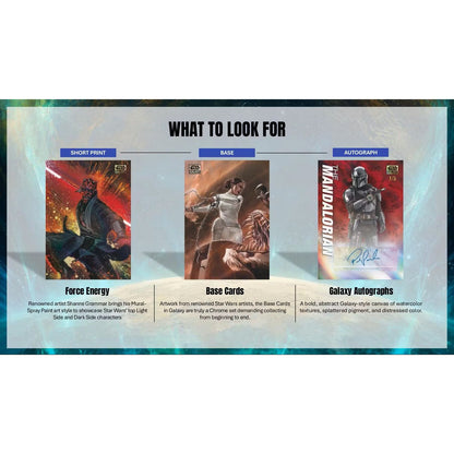 2026 Topps Star Wars Chrome Galaxy Hobby Box