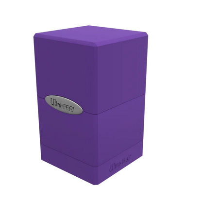 Ultra Pro Deck Box: Satin Tower (Royal Purple)