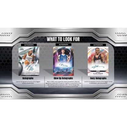 2025-26 Topps Chrome Black Basketball Hobby Box