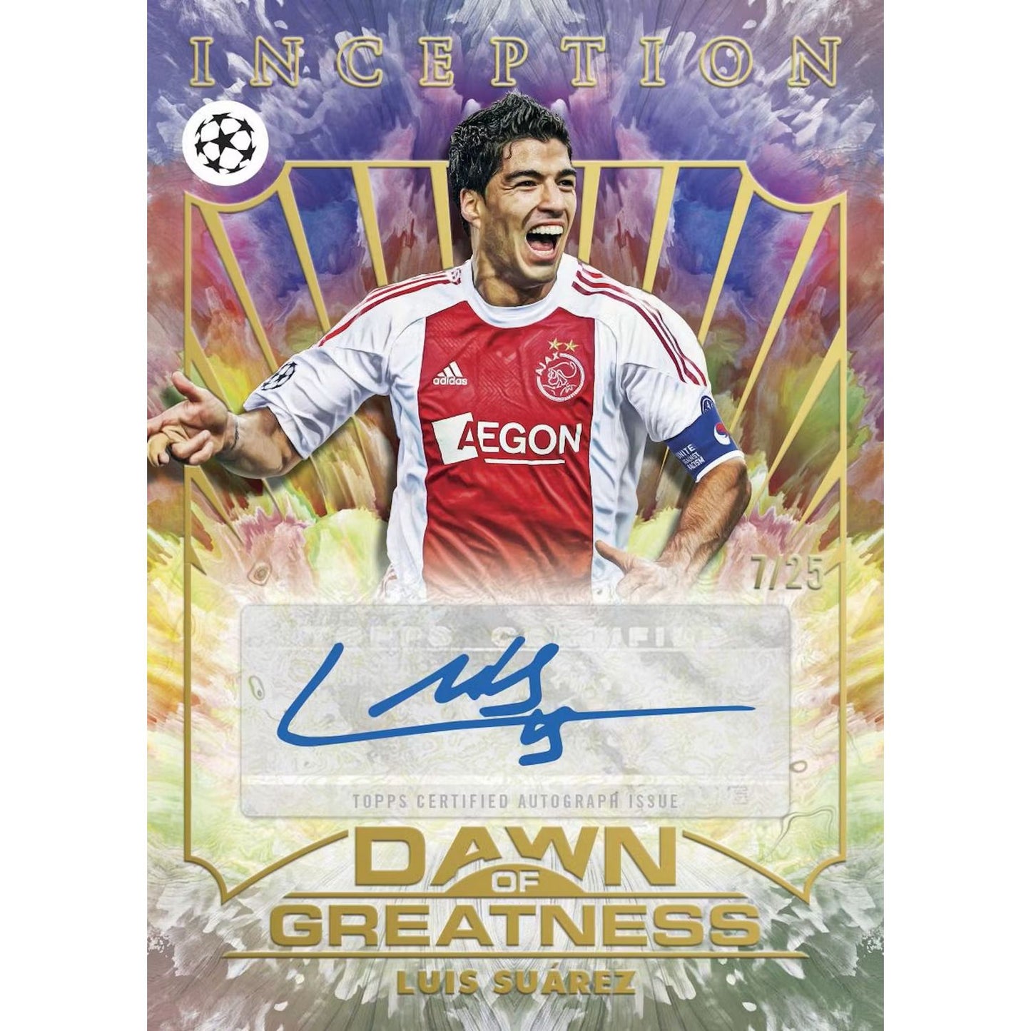 2025-26 Topps Inception UEFA Club Competitions Soccer Hobby Box