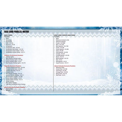 2026 Topps Holiday Baseball Hobby Collector 3-Tin Box
