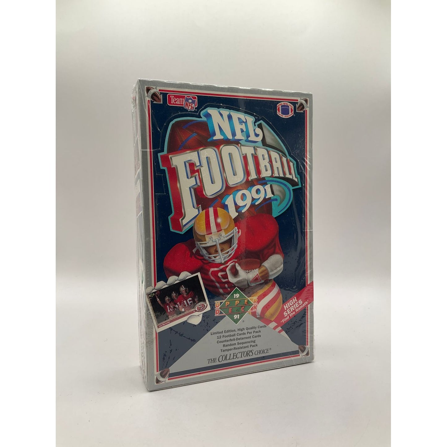 1991 Upper Deck High Series Football Hobby Box