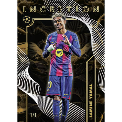 2025-26 Topps Inception UEFA Club Competitions Soccer Hobby Box