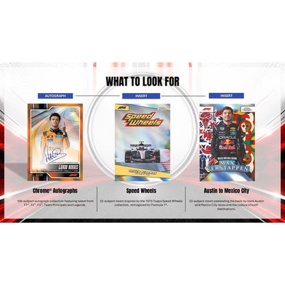 2026 Topps Chrome F1 Formula 1 Mega Box