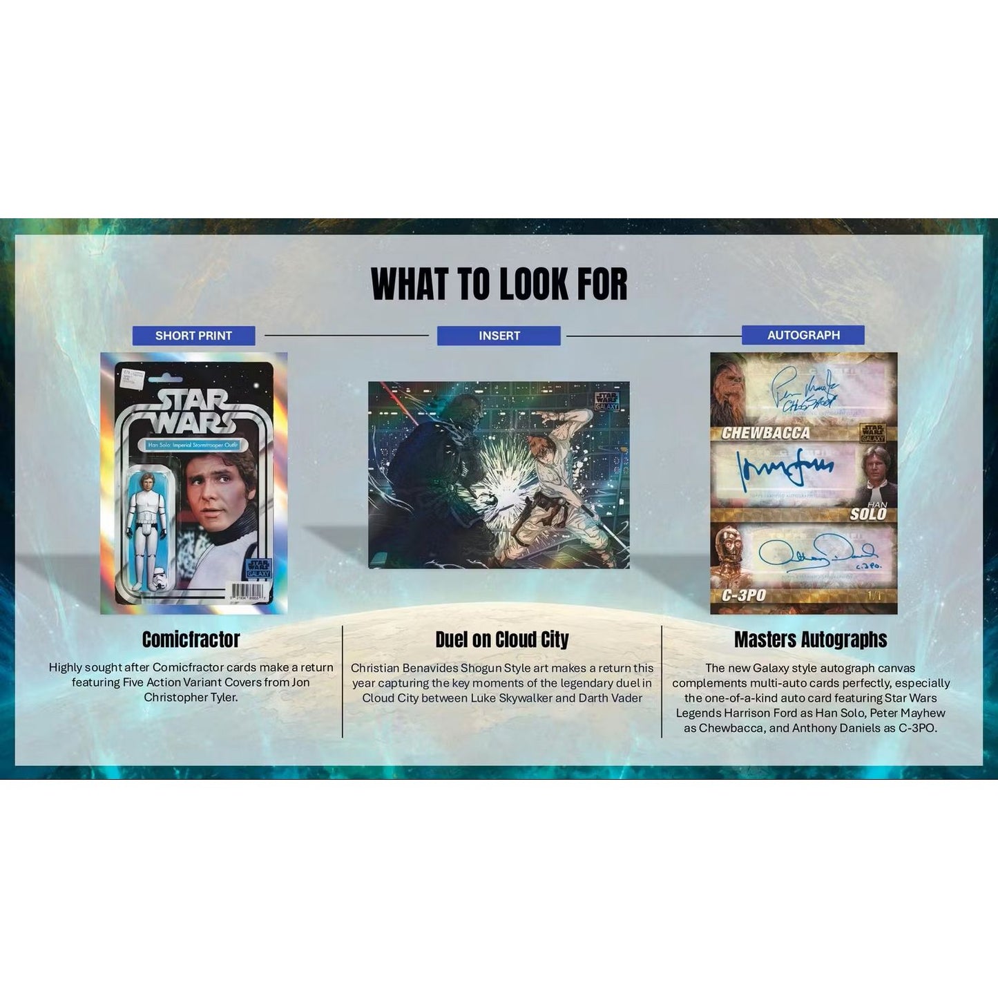2026 Topps Star Wars Chrome Galaxy Hobby Box