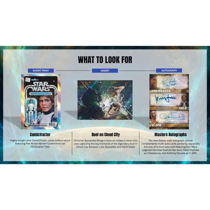 2026 Topps Star Wars Chrome Galaxy Hobby Box