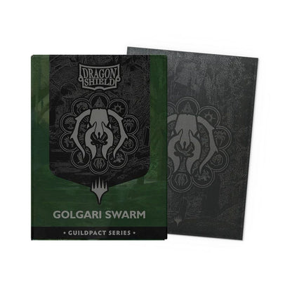 Dragon Shield: Guildpact Series - Matte Dual Art Standard Sleeves 100ct (Golgari Swarm)