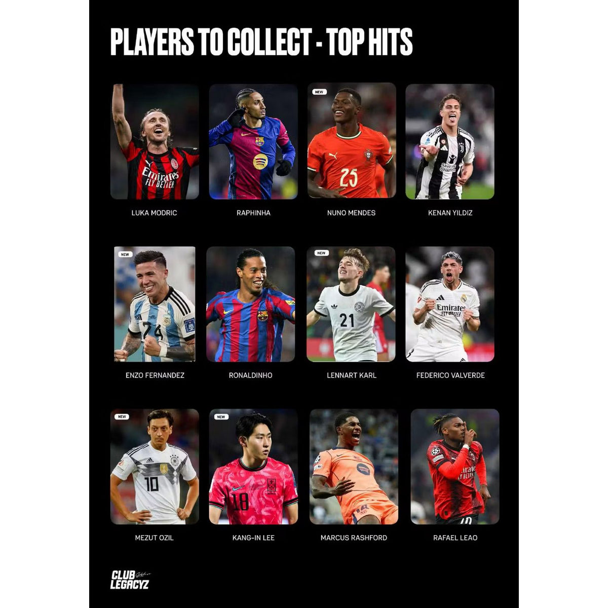 2026 Club Legacyz Icons 4th Edition Soccer Hobby Box