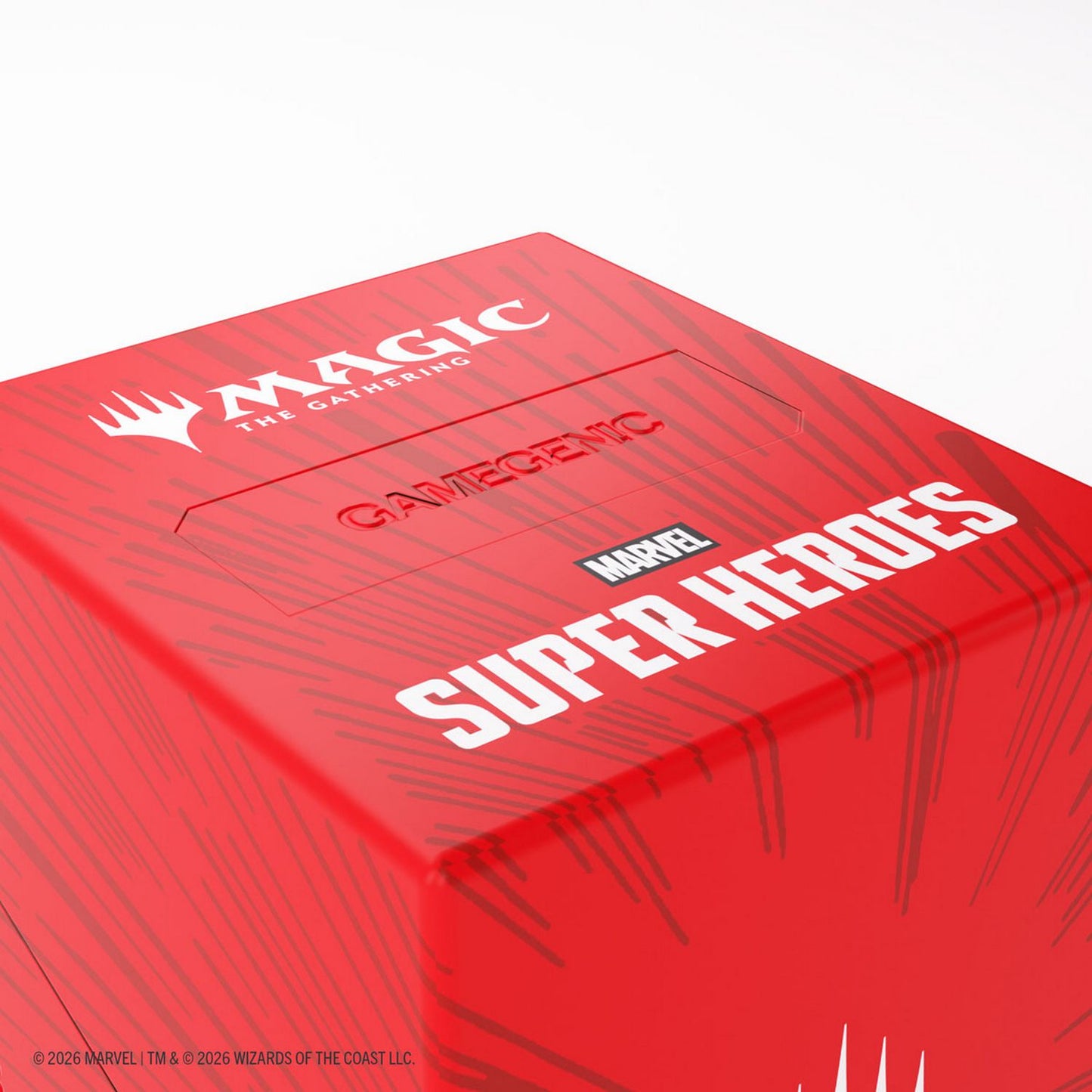 Gamegenic: Magic the Gathering | Marvel Super Heroes Bastion 100+ XL (Comic Burst Red)