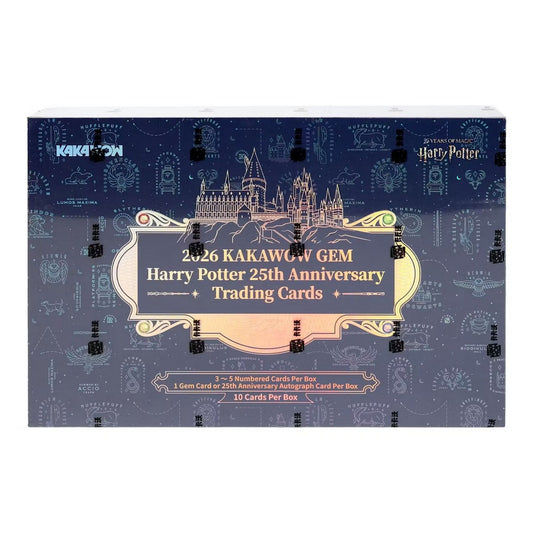 2026 Kakawow Gem Harry Potter 25th Anniversary Hobby Box