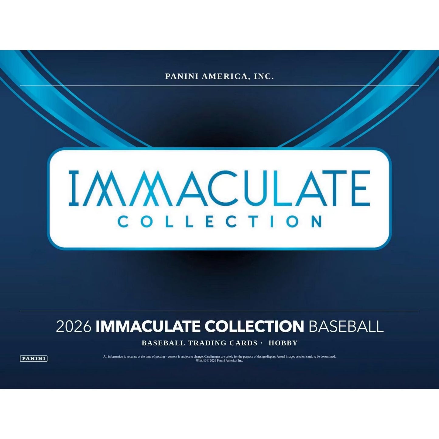 2026 Panini Immaculate Baseball Hobby Box