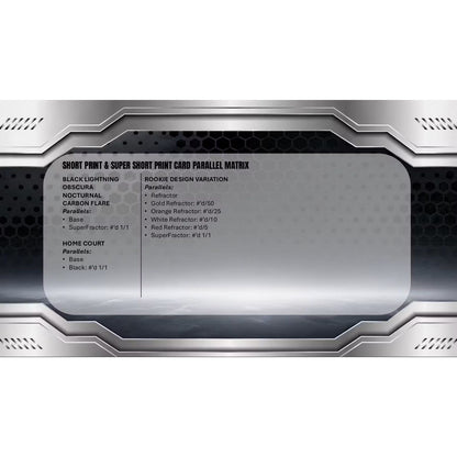 2025-26 Topps Chrome Black Basketball Hobby Box