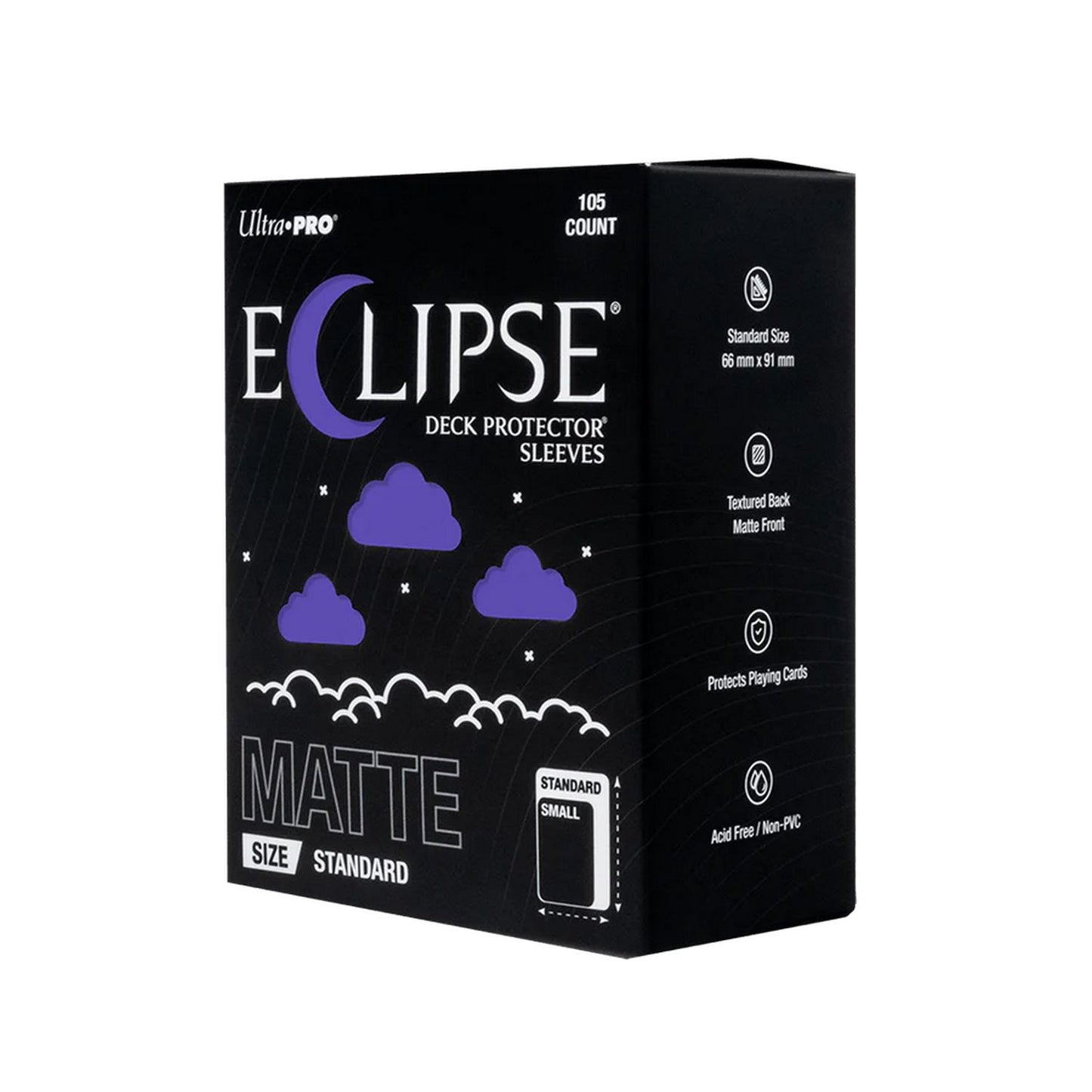 Ultra Pro: Eclipse Standard-Size Matte Sleeves 105ct (Royal Purple)