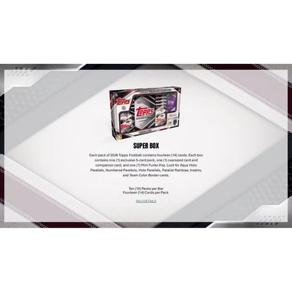 2026 Topps Flagship Football Jumbo Box