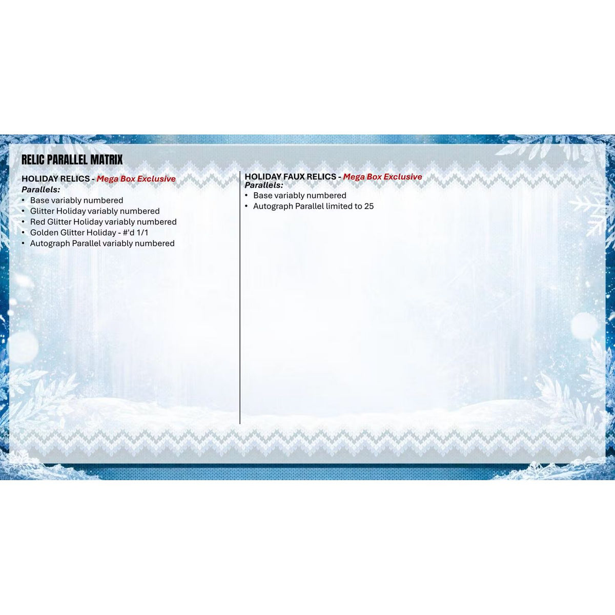 2026 Topps Holiday Baseball Hobby Collector 3-Tin Box