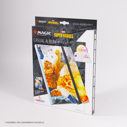 Gamegenic: Magic the Gathering | Marvel Super Heroes Casual Album 18-Pocket (The Fantastic Four)