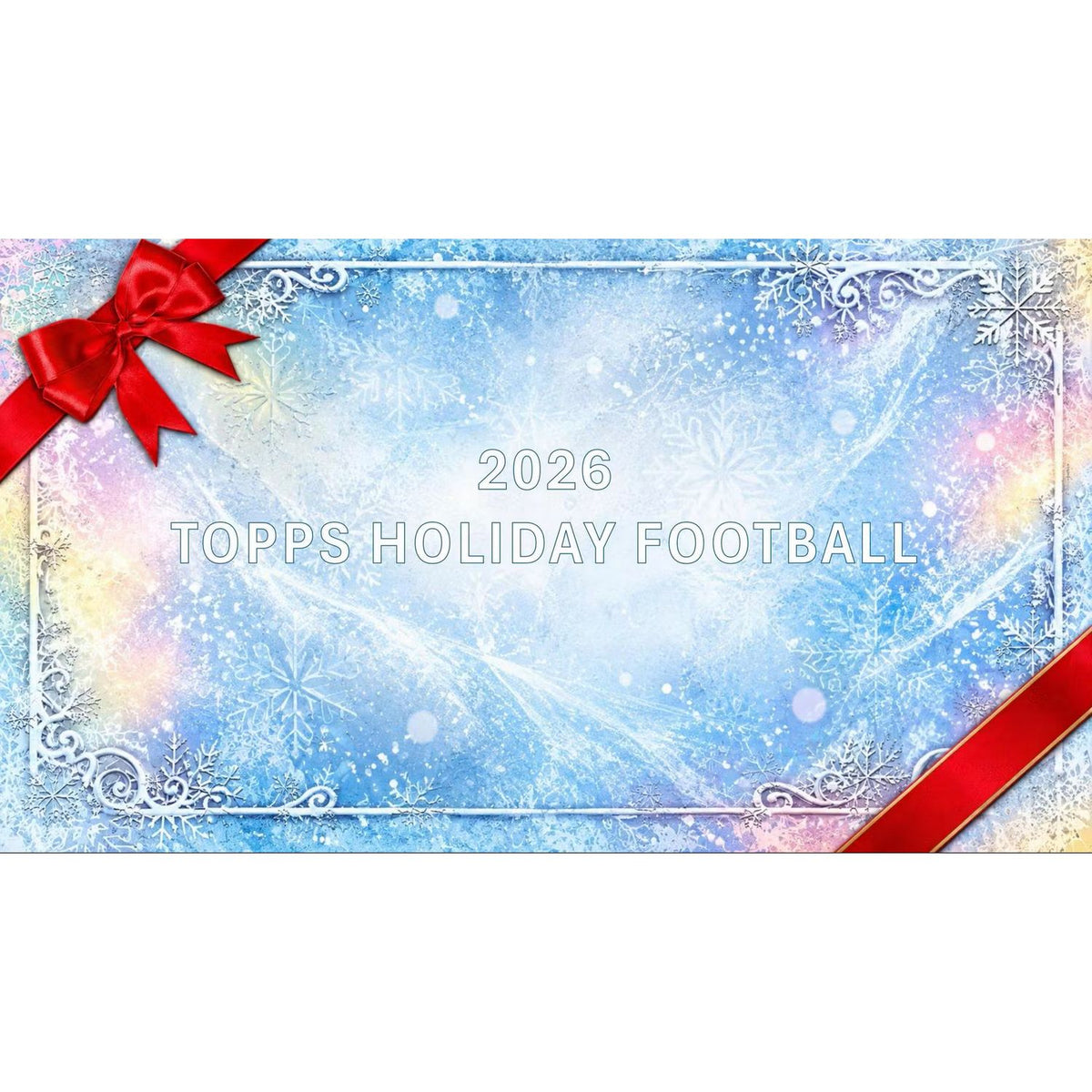 2026 Topps Holiday Football Mega Box