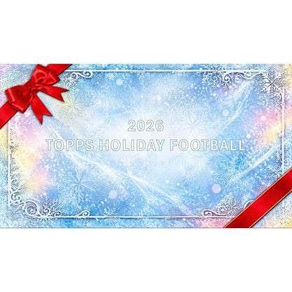 2026 Topps Holiday Football Mega Box