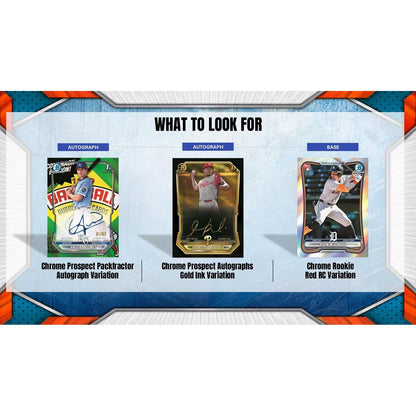 2026 Topps Bowman Chrome Baseball Hobby Box