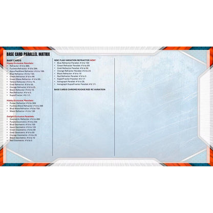 2026 Topps Bowman Chrome Baseball Hobby Box